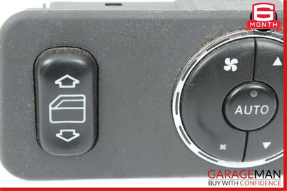 02-05 Mercedes W163 ML320 Rear Window Switch w/ Climate Control 1638200326 OEM
