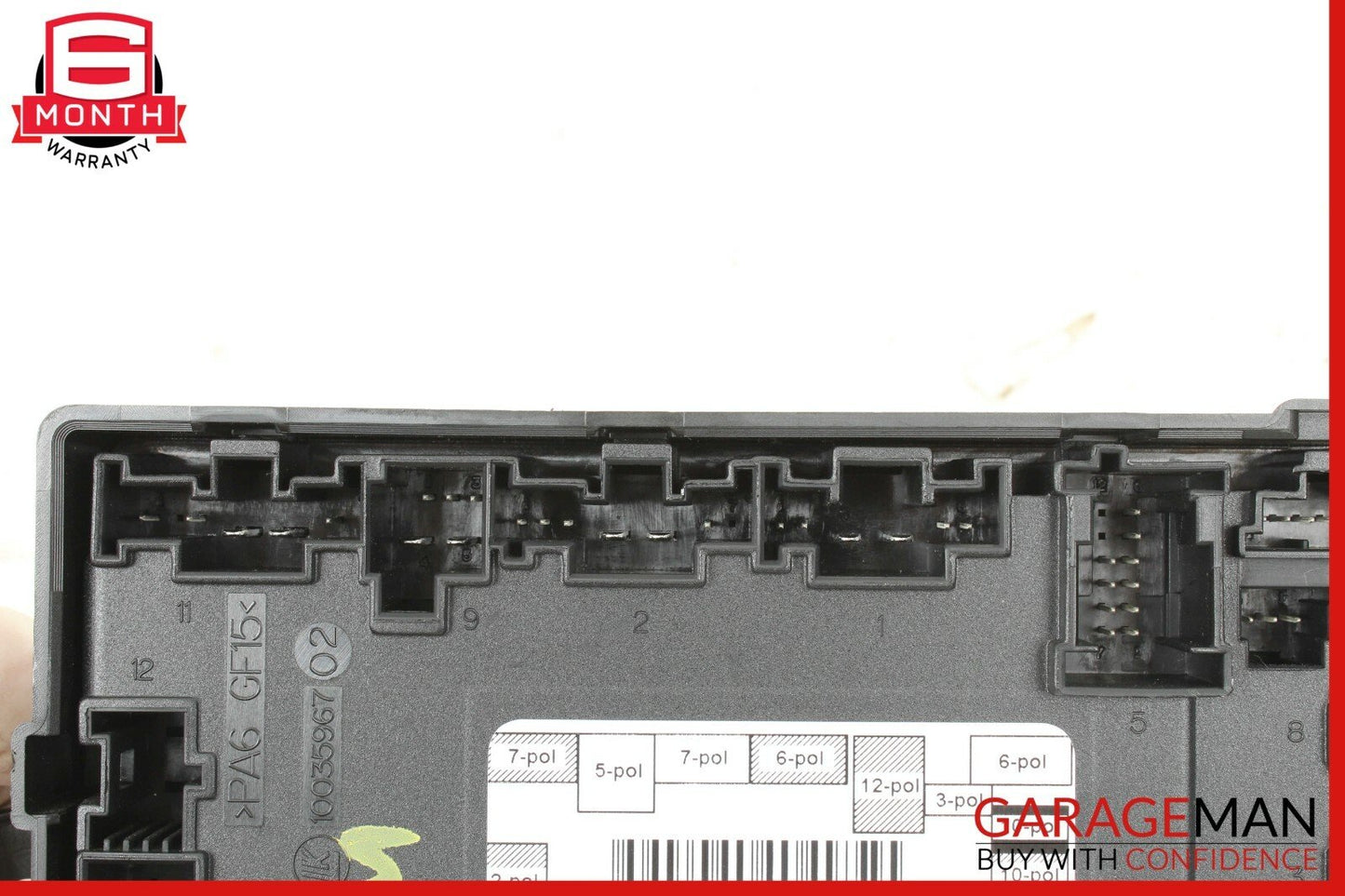 07-13 Mercedes W221 S550 S63 AMG Rear Right / Left Door Control Module Q02 OEM