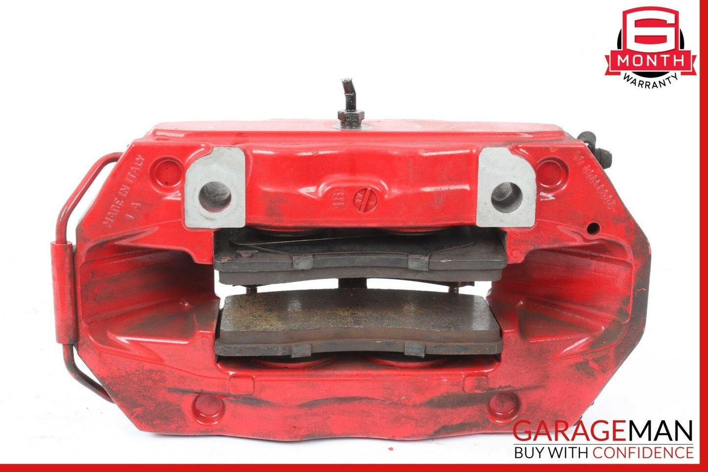 14-17 Maserati Ghibli Front Right & Left Brembo Brake Calipers Set of 2 Pc Red