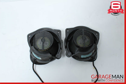 97-04 Mercedes R170 SLK230 Front Right & Left Side Door Sound Speakers Set of 2