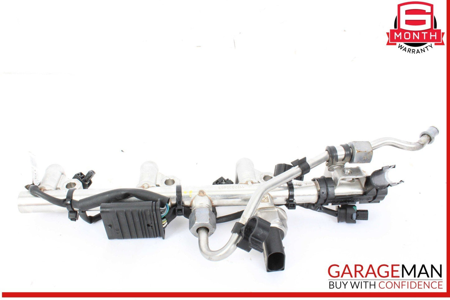 12-15 Mercedes W204 C250 SLK250 1.8L M271 Fuel Injector Rail Line Assembly OEM