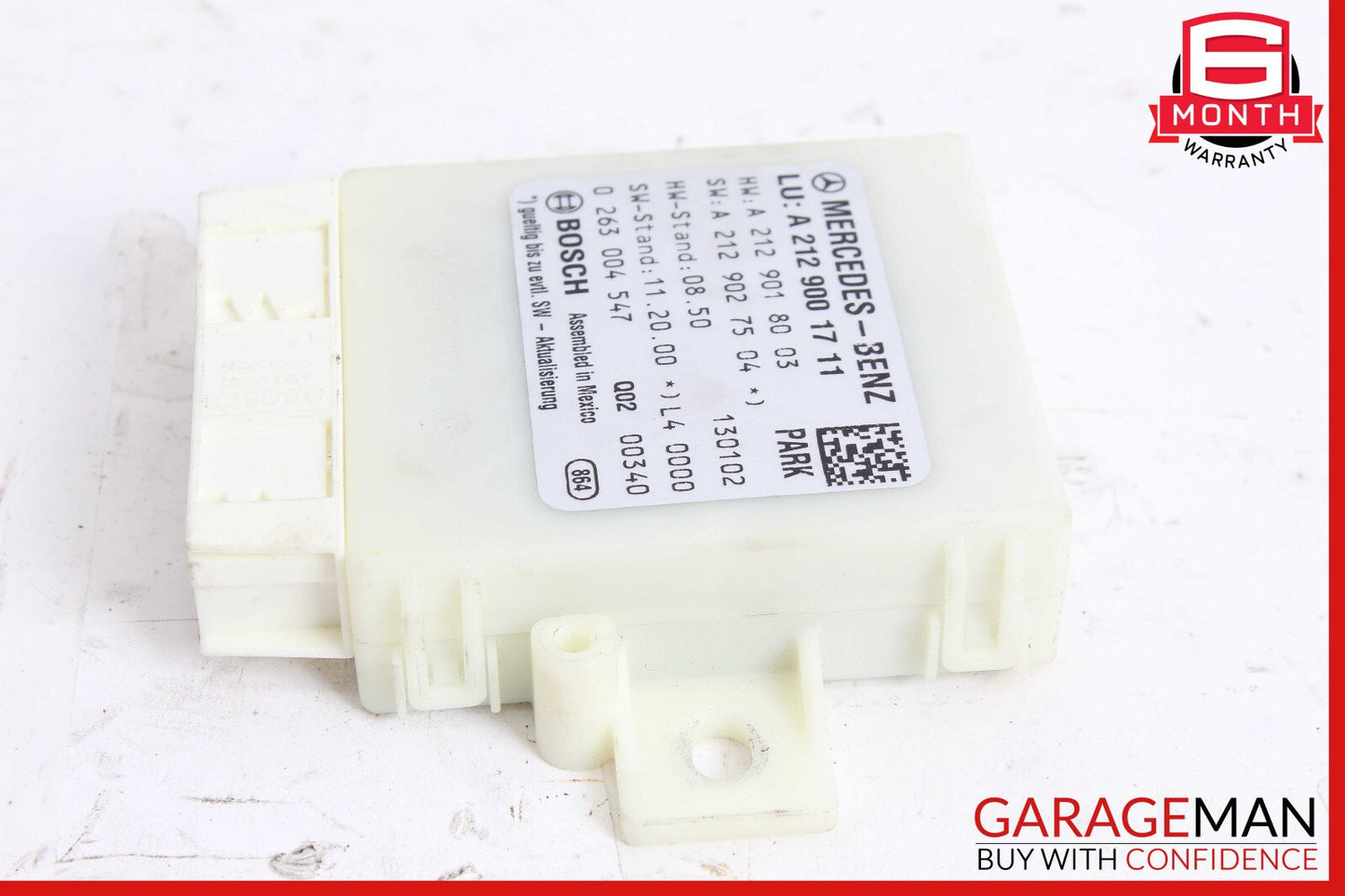 10-13 Mercedes W212 E63 E350 E550 Parking Distance Control PDC Module OEM