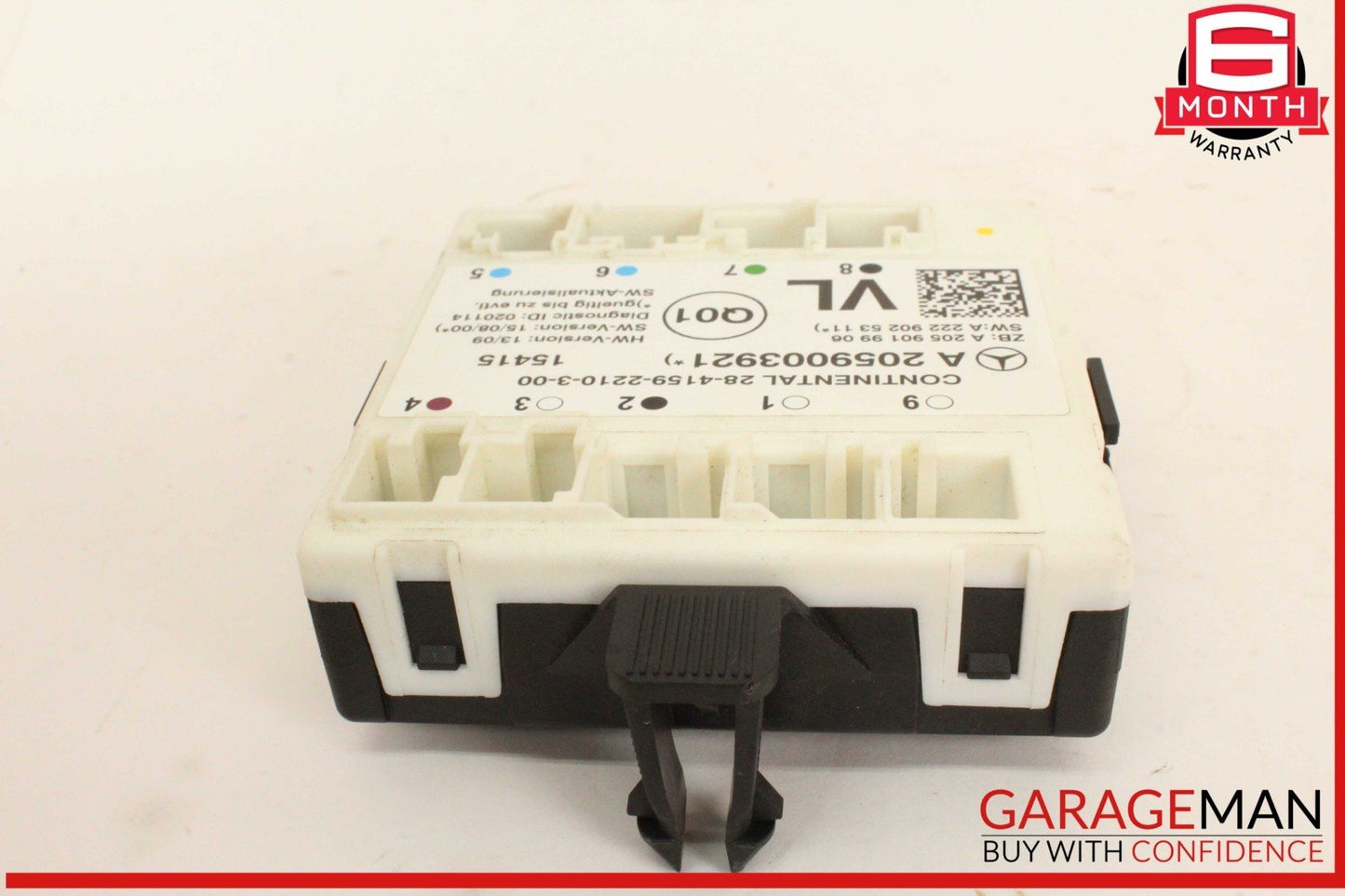 15-20 Mercedes W205 C300 Front Left Driver Side Door Control Module Unit OEM