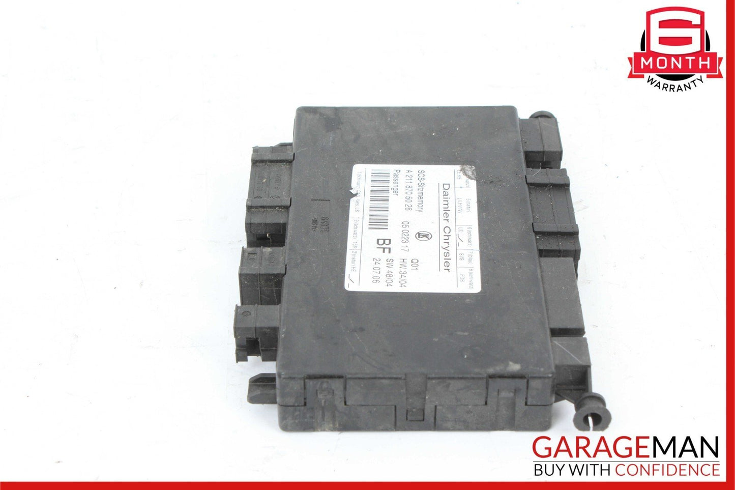 03-12 Mercedes X164 GL450 CLS550 CLS63 AMG Front Right Seat Control Module Unit
