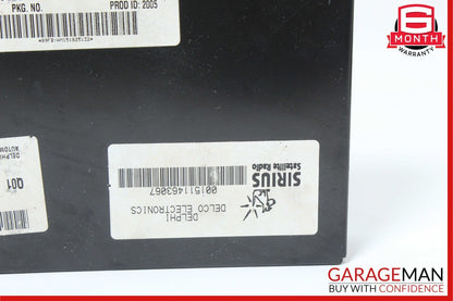 05-11 Mercedes W211 E500 SLK280 Sirius Satellite Radio Receiver Module OEM
