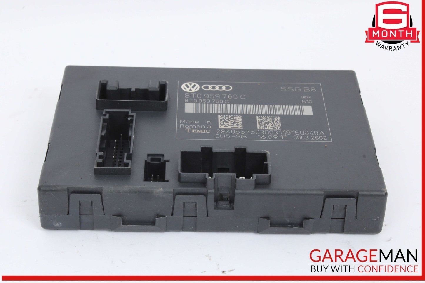 12-17 Audi S5 Front Left or Right Side Seat Memory Control Module 8T0959760C OEM