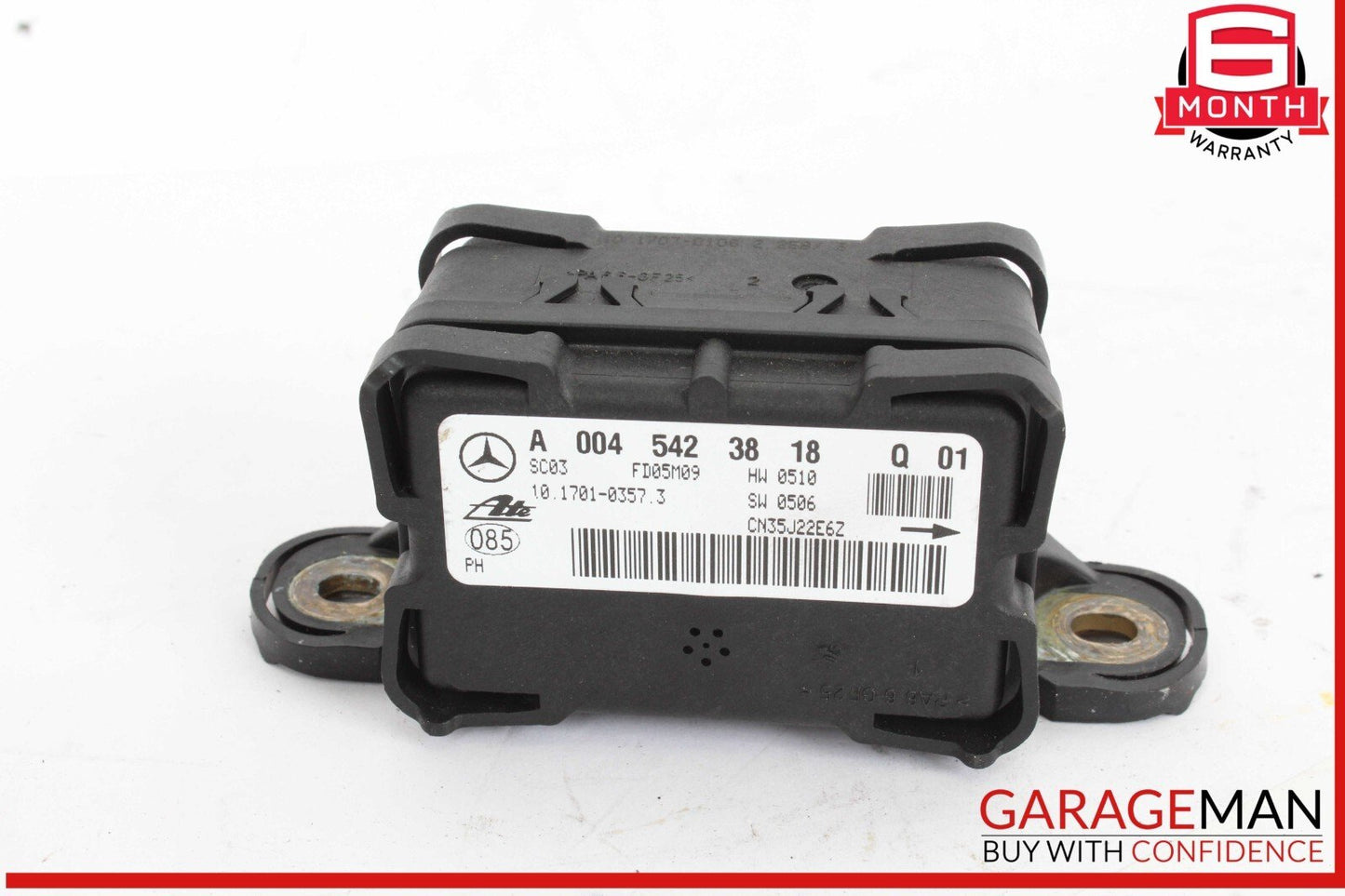 06-09 Mercedes W251 R500 4MATIC ML350 Yaw Turn Rate Sensor Module Unit OEM