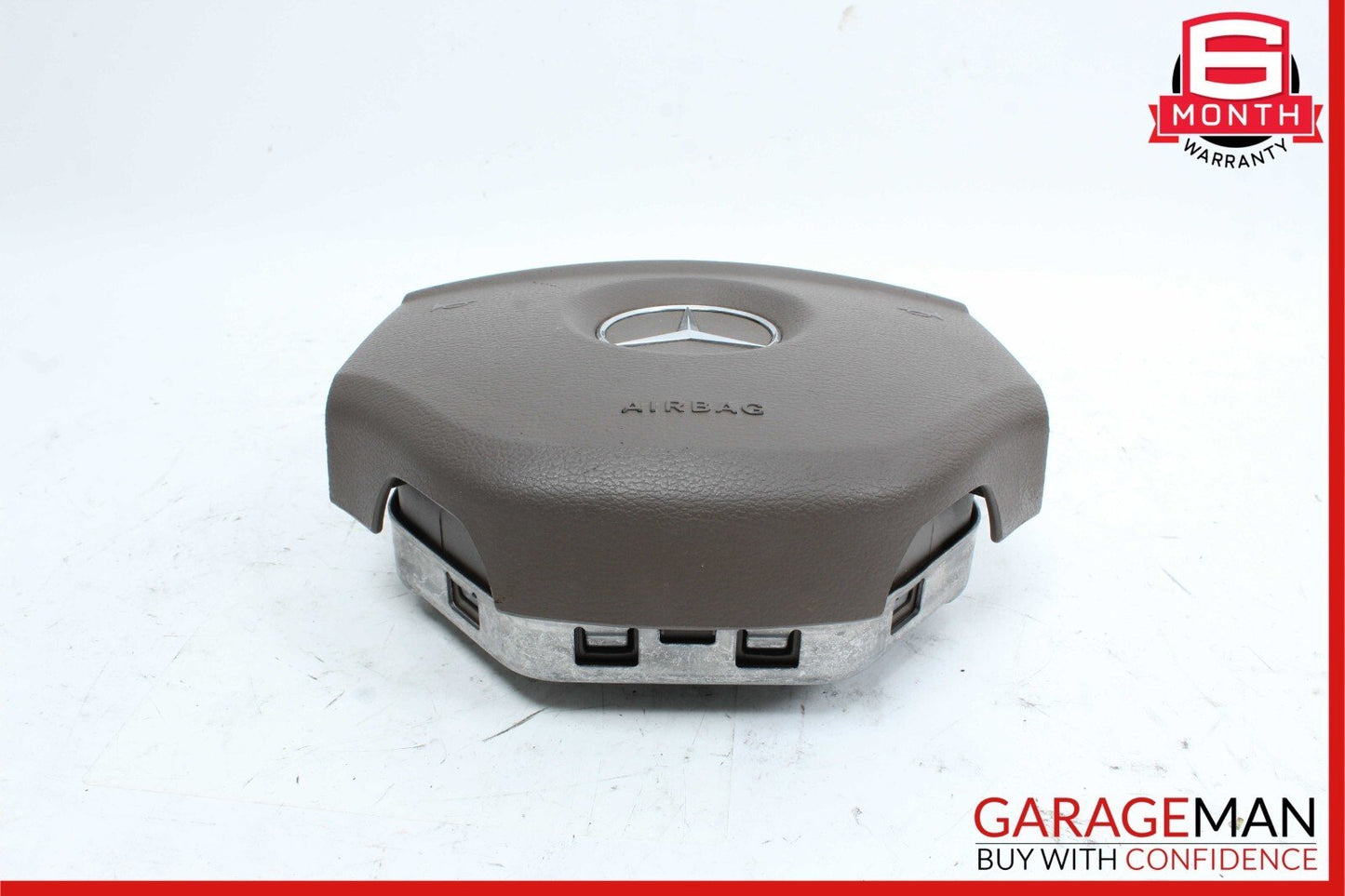 06-08 Mercedes W164 ML350 GL450 R350 Driver Steering Wheel Airbag Brown OEM