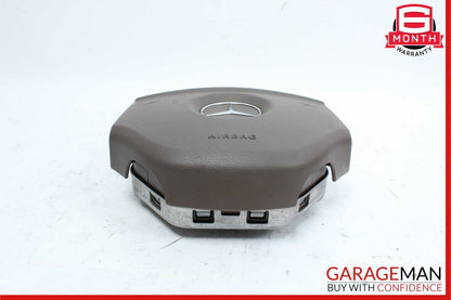 06-08 Mercedes W164 ML350 GL450 R350 Driver Steering Wheel Airbag Brown OEM