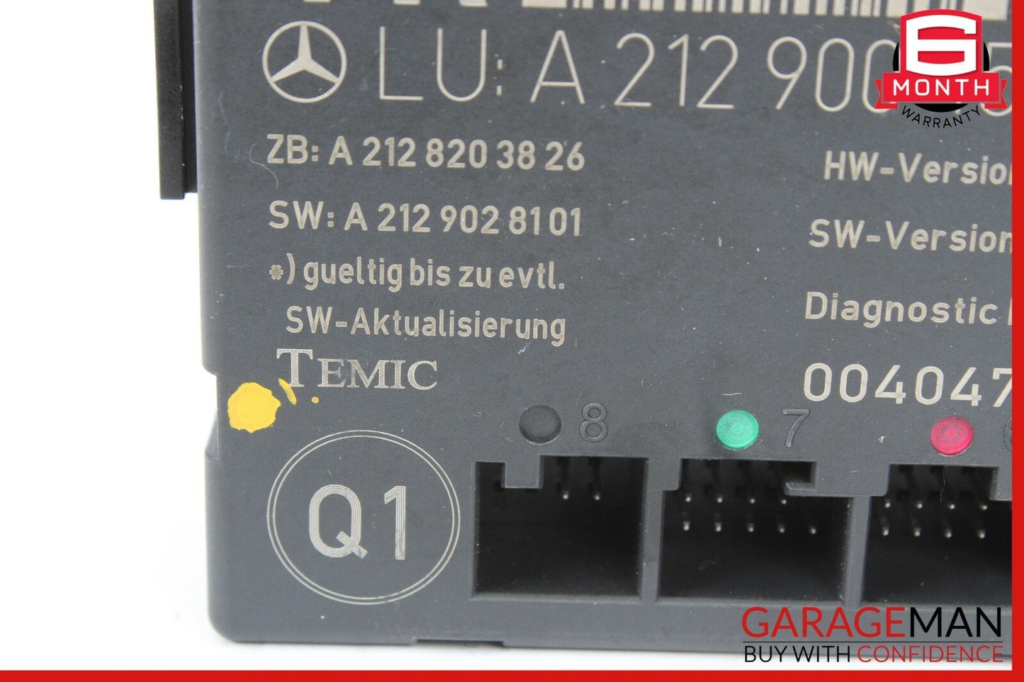08-15 Mercedes X204 GLK350 C350 Front Right Side Door Control Module Unit