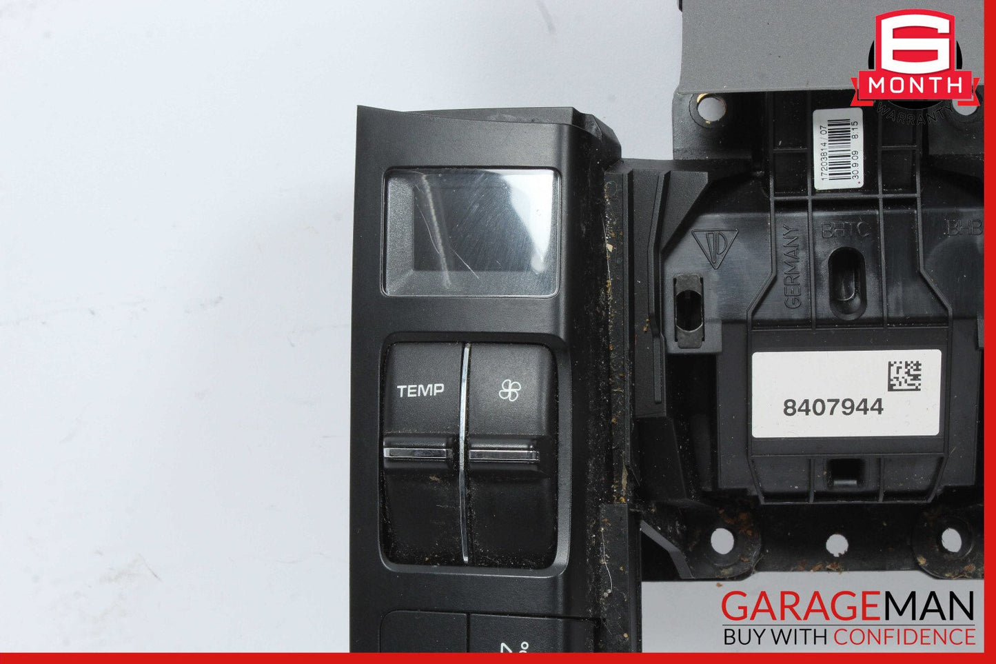 10-15 Porsche Panamera 970 Rear Climate Control Panel Switch OEM