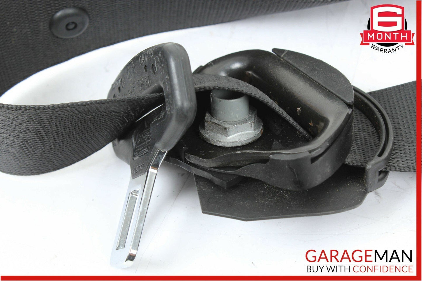 07-09 Mercedes W211 E63 Front Right Seat Belt Seatbelt Retractor Black OEM