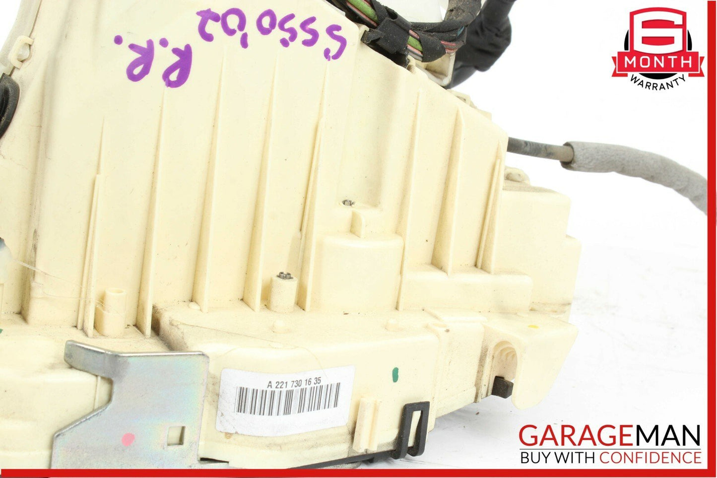 07-13 Mercedes W221 S550 S600 Rear Right Passenger Side Door Lock Latch Actuator