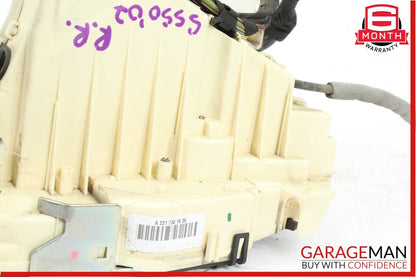 07-13 Mercedes W221 S550 S600 Rear Right Passenger Side Door Lock Latch Actuator