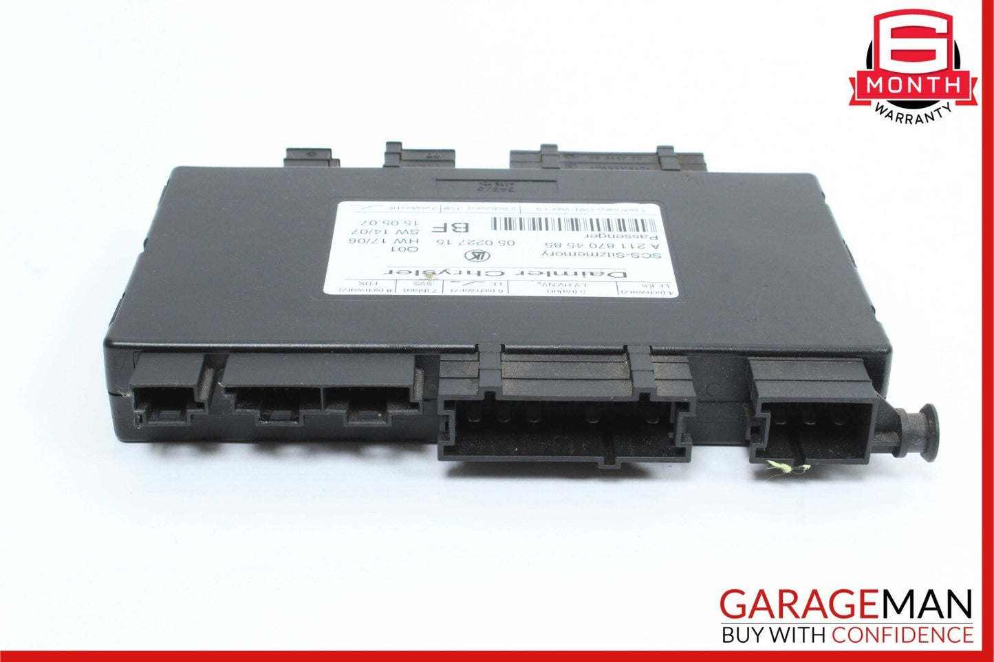 03-12 Mercedes W219 CLS550 GL450 Under Seat Control Module Front Right Side OEM