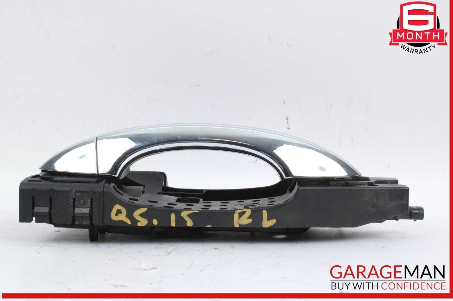 08-18 Audi Q5 A4 S4 A5 Rear Left Driver Side Exterior Door Handle White OEM