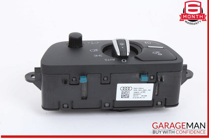 18-25 Audi Q5 S5 Dashboard Headlight Headlamp Control Switch 4M0941531AN OEM