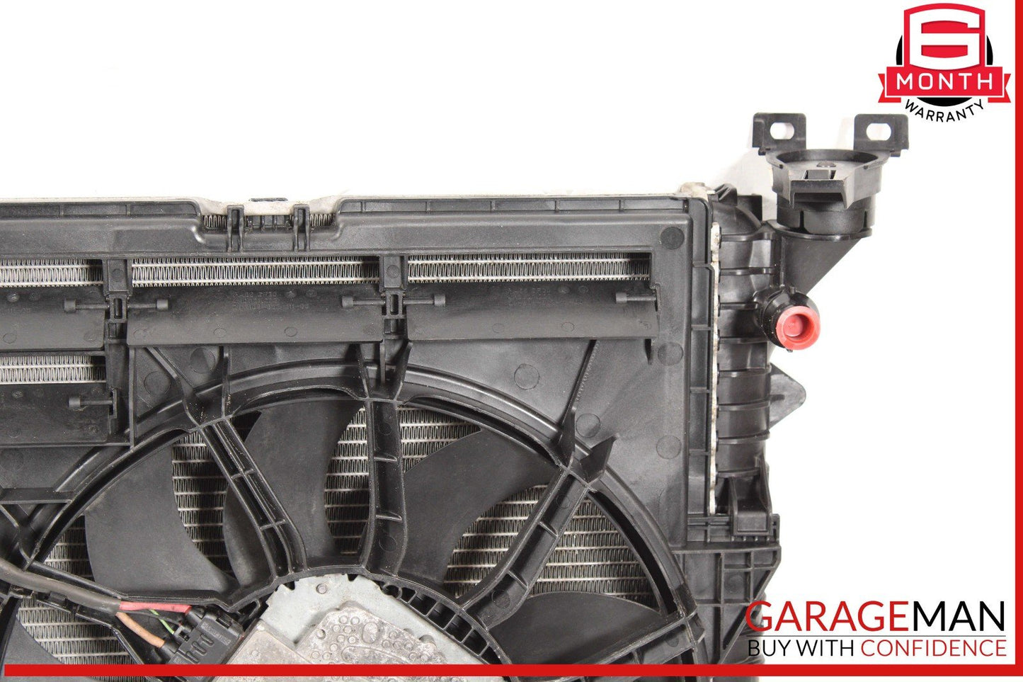 12-18 Audi A6 A7 SQ5 Cooling Fan Radiator AC Condenser Assembly 8T0260401G OEM