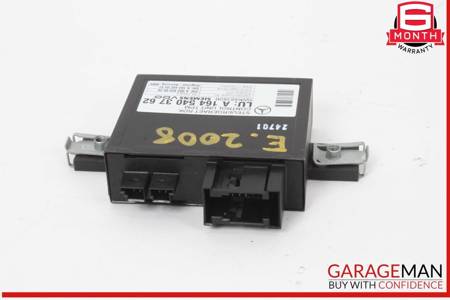06-13 Mercedes W211 E350 ML350 R350 TPMS Tire Pressure Control 1645403762 OEM