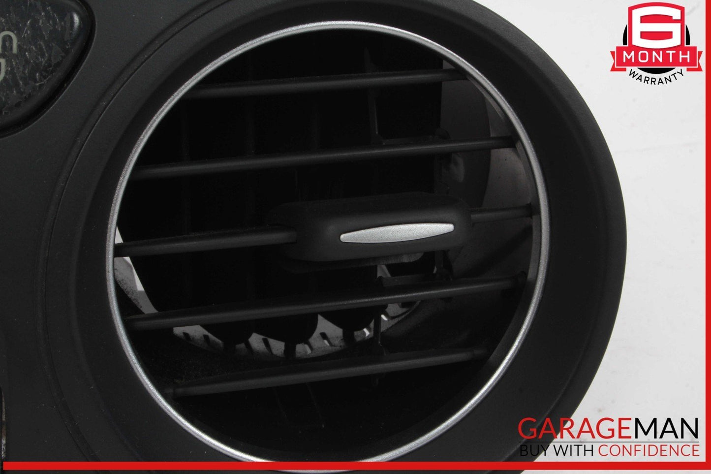 03-06 Mercedes R230 SL500 SL55 AMG Center Dashboard Hazard AC Air Vent Black OEM