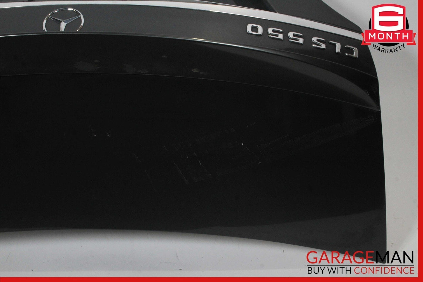12-18 Mercedes W218 CLS400 CLS550 Rear Trunk Lid Deck Shell Panel Tenorite Gray