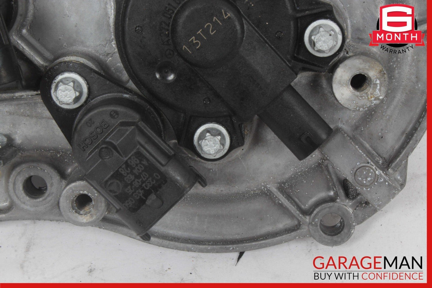 05-13 Mercedes W251 R350 E550 Front Left Side Engine Timing Chain Cover Plate