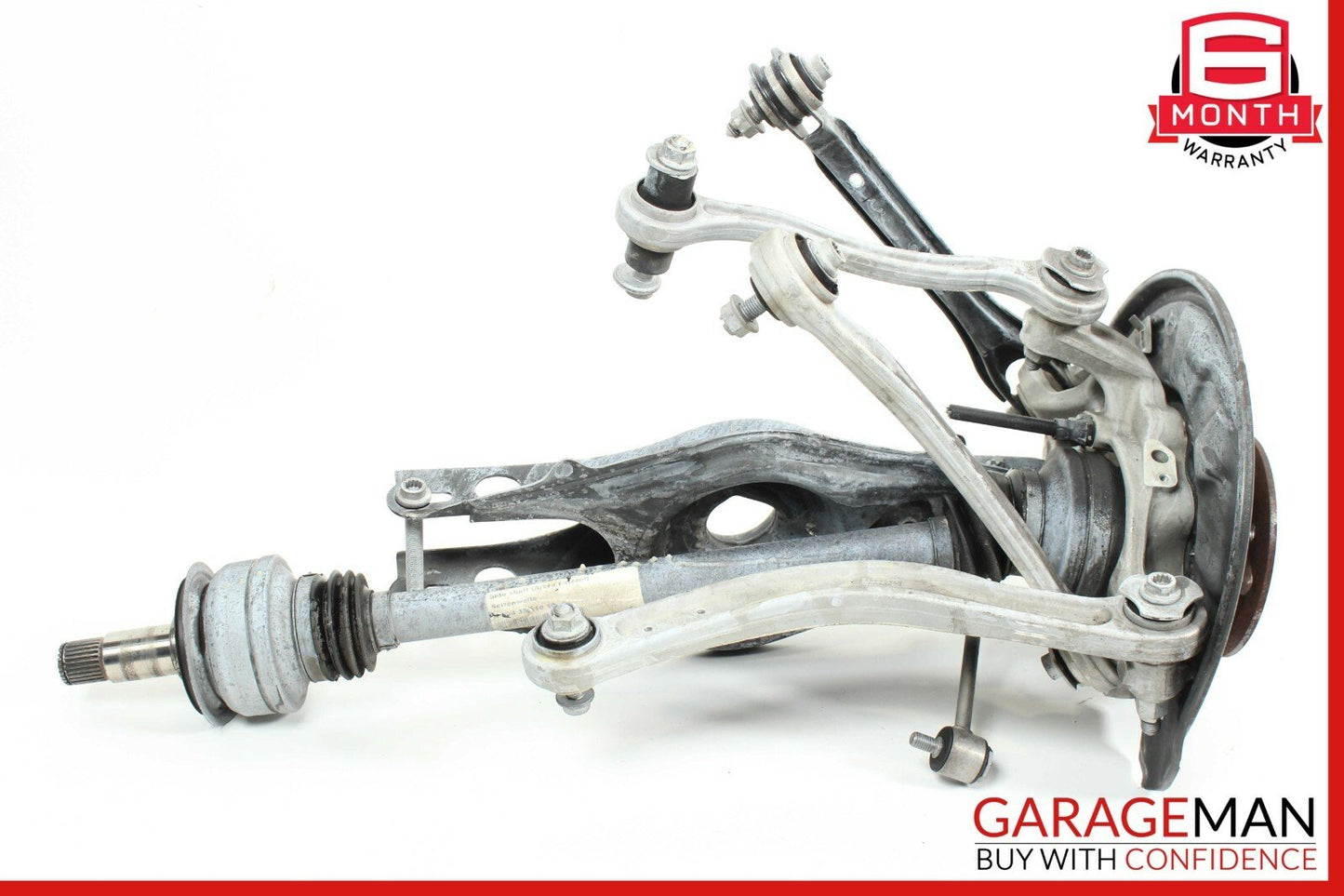 12-14 Mercedes W204 C250 Rear Left Side Spindle Knuckle Drive Shaft Assembly