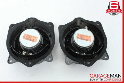 07-09 Mercedes W221 S550 Rear Left & Right Door Audio Sound Speaker Set of 2 OEM