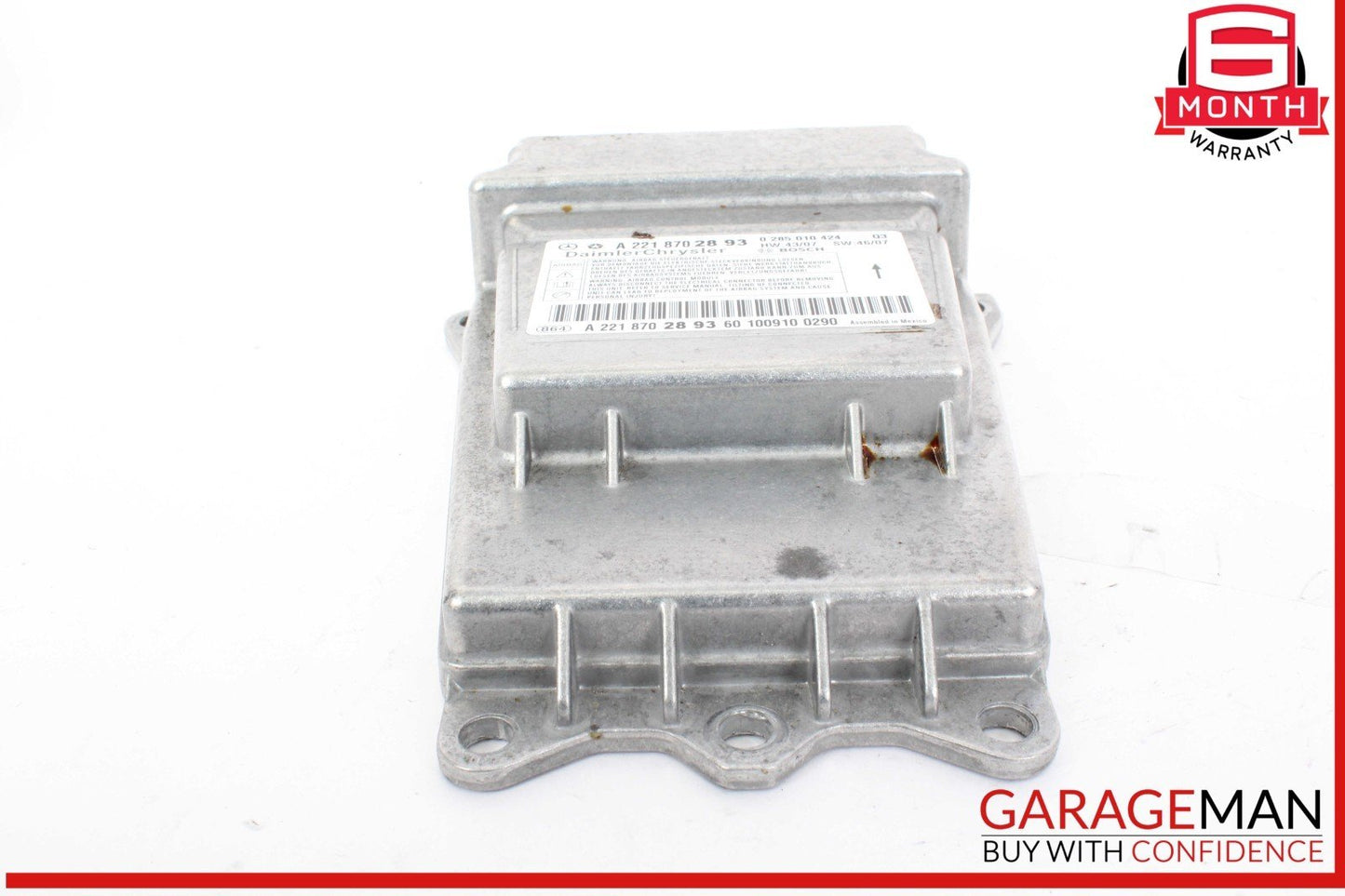 10-13 Mercedes W221 S400 Hybrid Airbag Air Bag Sensor SRS Control Module OEM