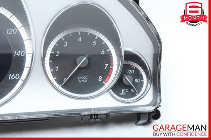 10-13 Mercedes W212 E350 Speedometer Odometer Instrument Cluster 2129001714