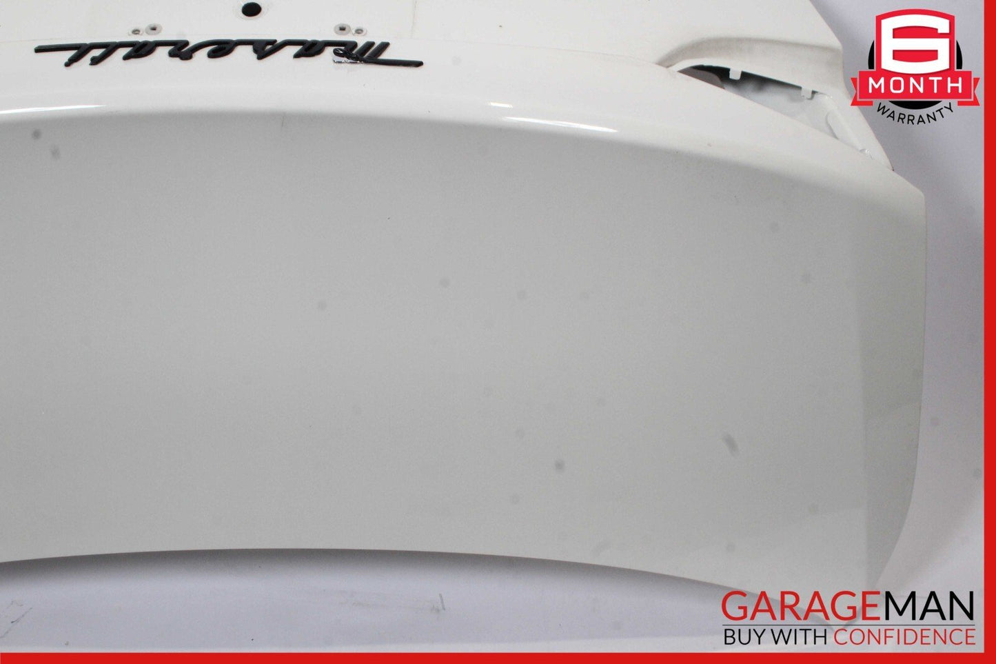 14-18 Maserati Quattroporte Rear Trunk Lid Deck Shell Panel White OEM