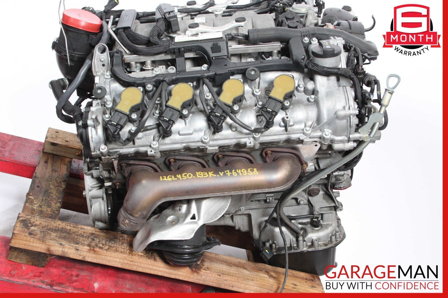 07-12 Mercedes X164 GL450 4.7L V8 Engine Motor Block Assembly OEM 193k