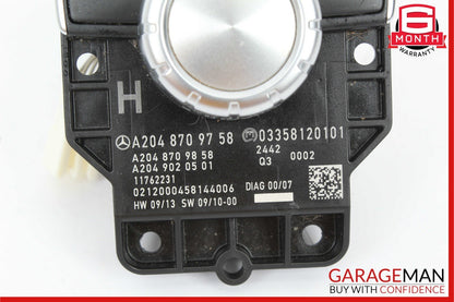 12-15 Mercedes W212 E400 C300 Console Head Unit Controller Knob Multi Switch OEM