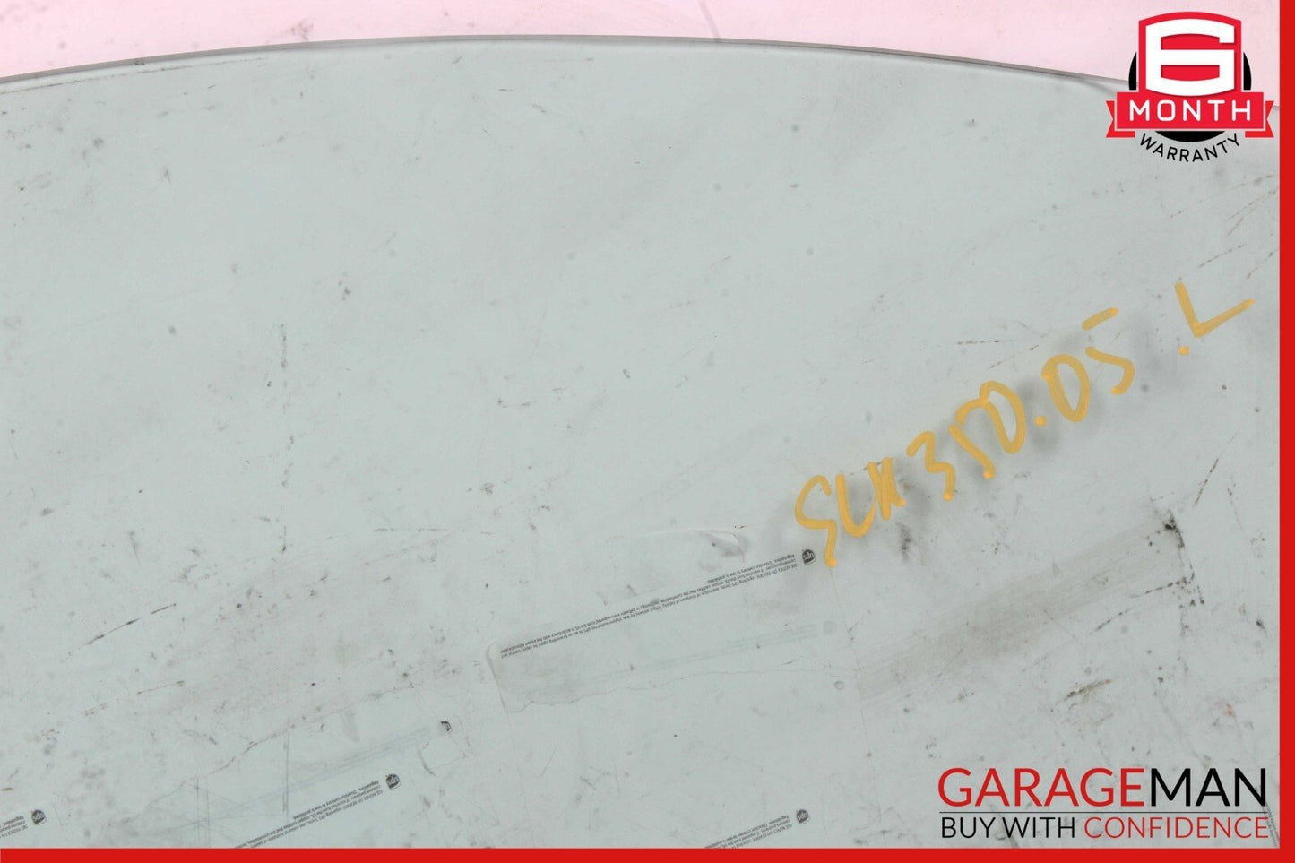 05-11 Mercedes R171 SLK350 Front Left Driver Side Door Window Auto Glass OEM
