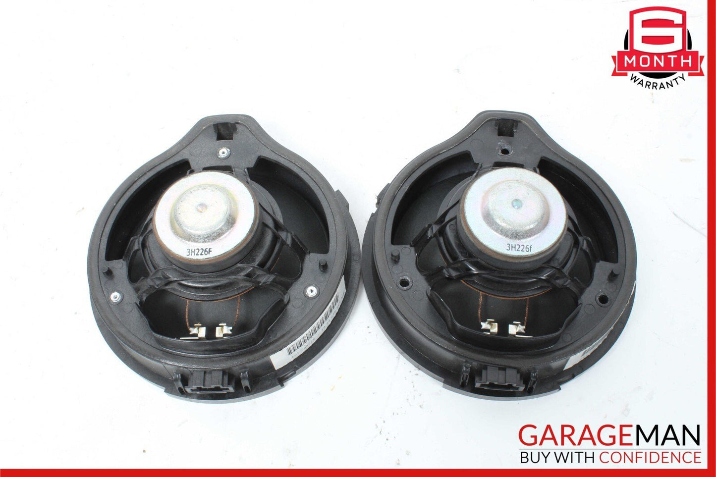08-14 Mercedes W204 C250 C300 Rear Right & Left Side Door Sound Speakers Set OEM