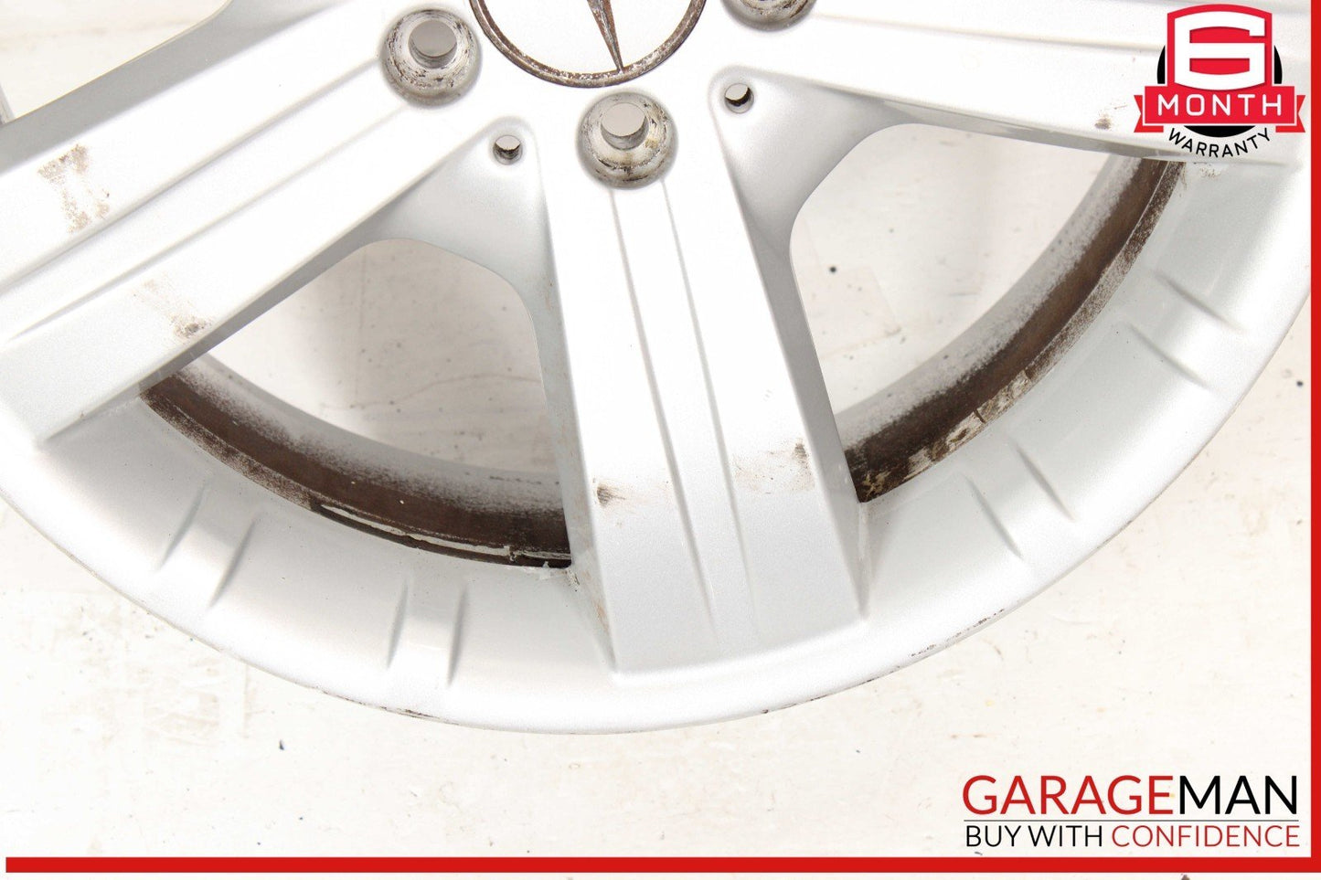 07-12 Mercedes X164 GL350 GL450 8 X 18" R18 Wheel Rim Silver 1644010602 OEM
