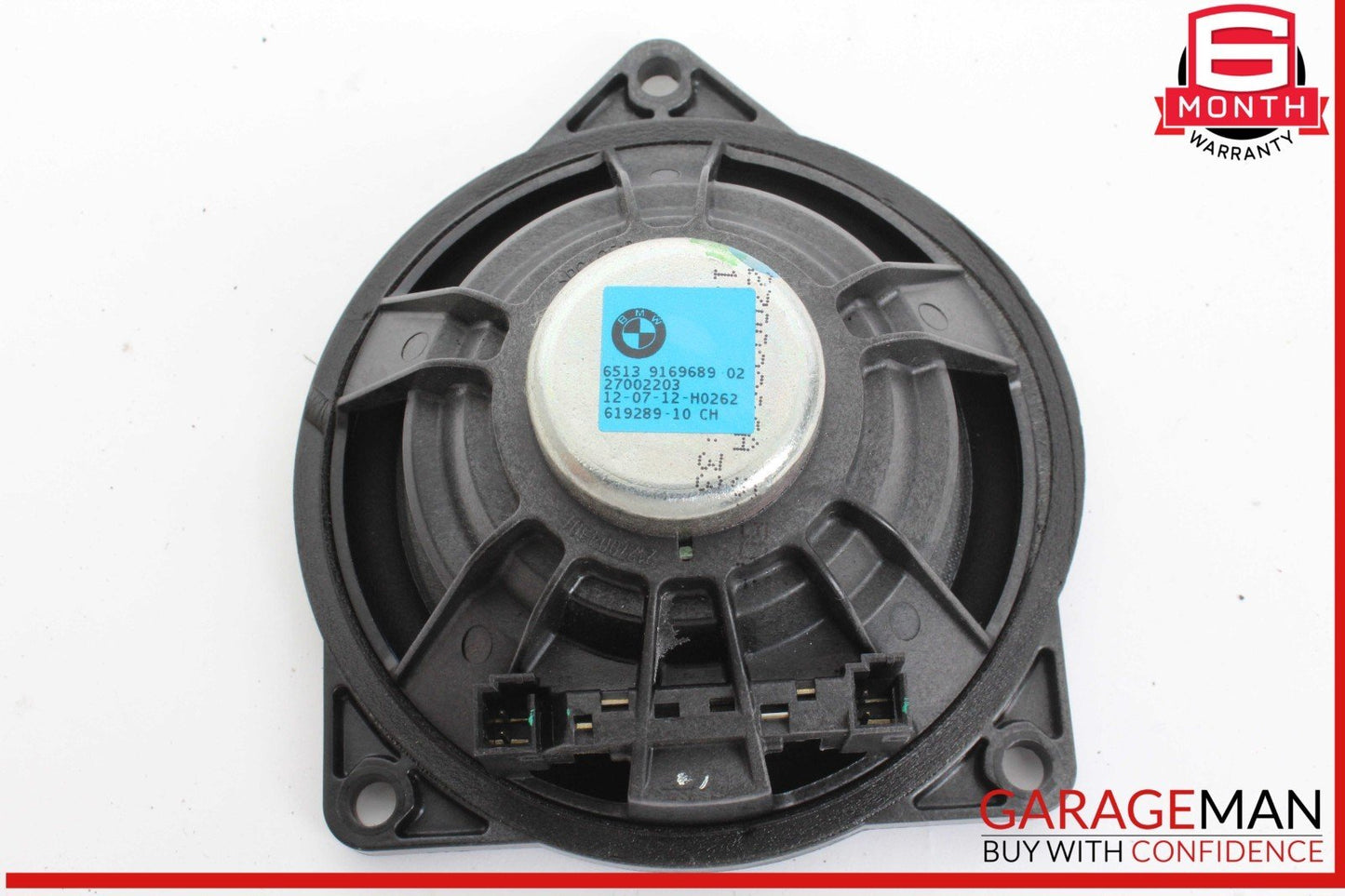 12-18 BMW 640i 650i Rear Door Mid Range Audio Sound Speaker 9169689 OEM