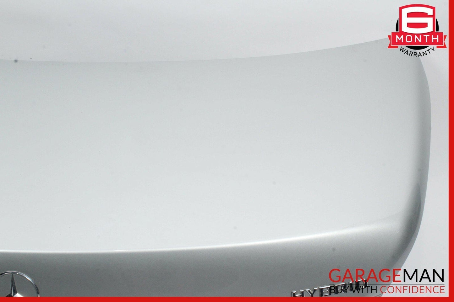 07-13 Mercedes W221 S550 S600 S63 AMG Trunk Lid Shell Silver OEM