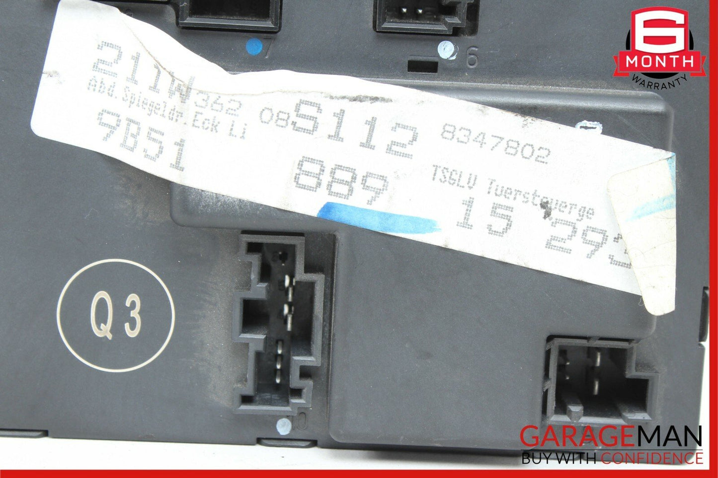 03-09 Mercedes W211 E320 E500 E55 AMG Front Left Door Controller Module Unit