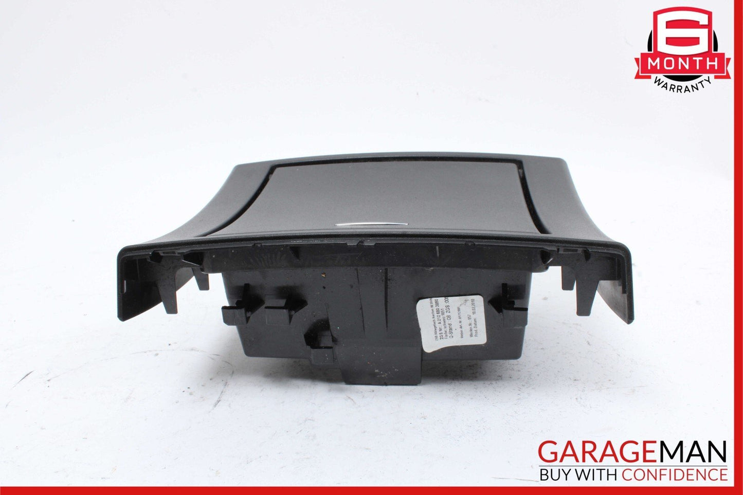 10-16 Mercedes W212 E350 Rear Center Console Ashtray Ash Tray Compartment Black