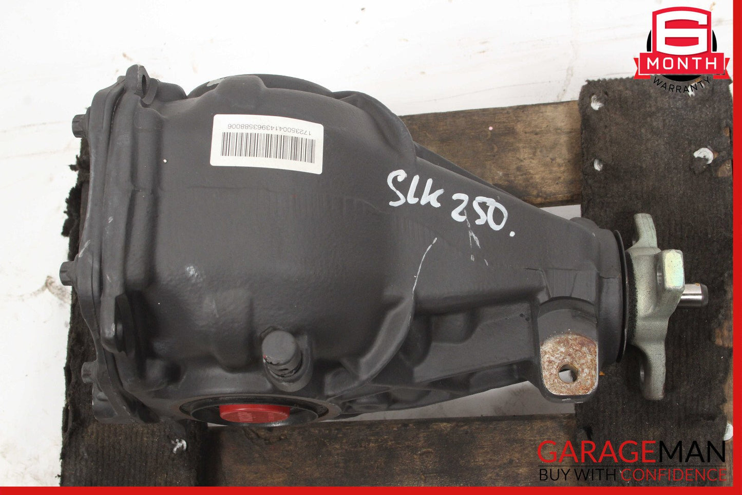 12-15 Mercedes R172 SLK250 1.8L Rear Differential Diff Axle Carrier 3.07 OEM