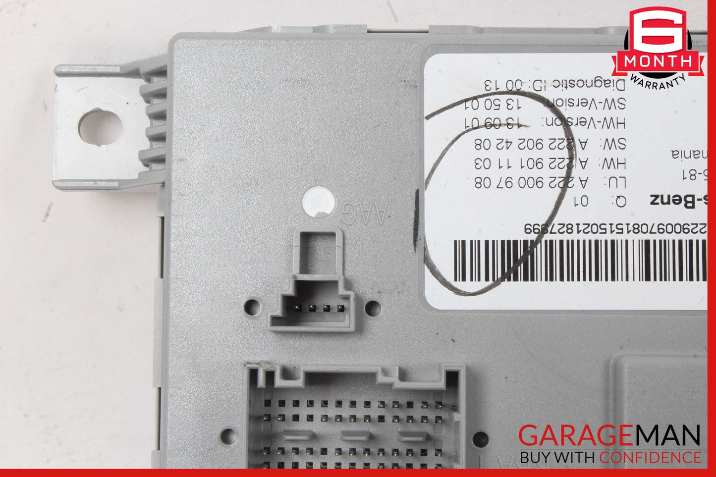 15-18 Mercedes W205 C300 C400 C350e Rear Trunk SAM Control Module Unit