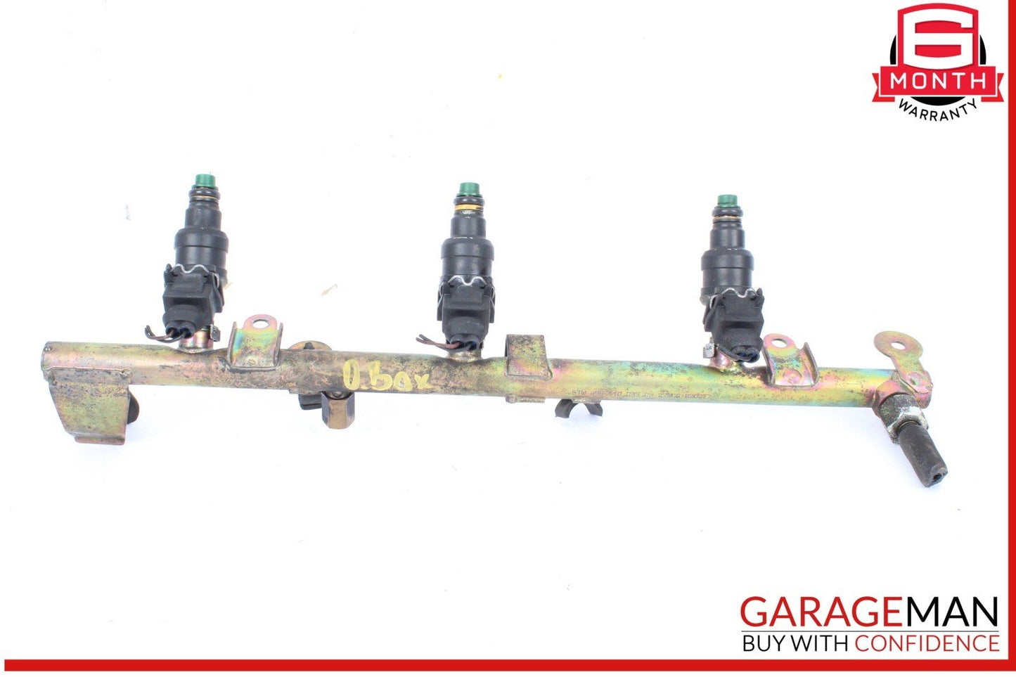 97-04 Porsche Boxster 986 Fuel Injection Rail w/ Injectors 99611003503 OEM