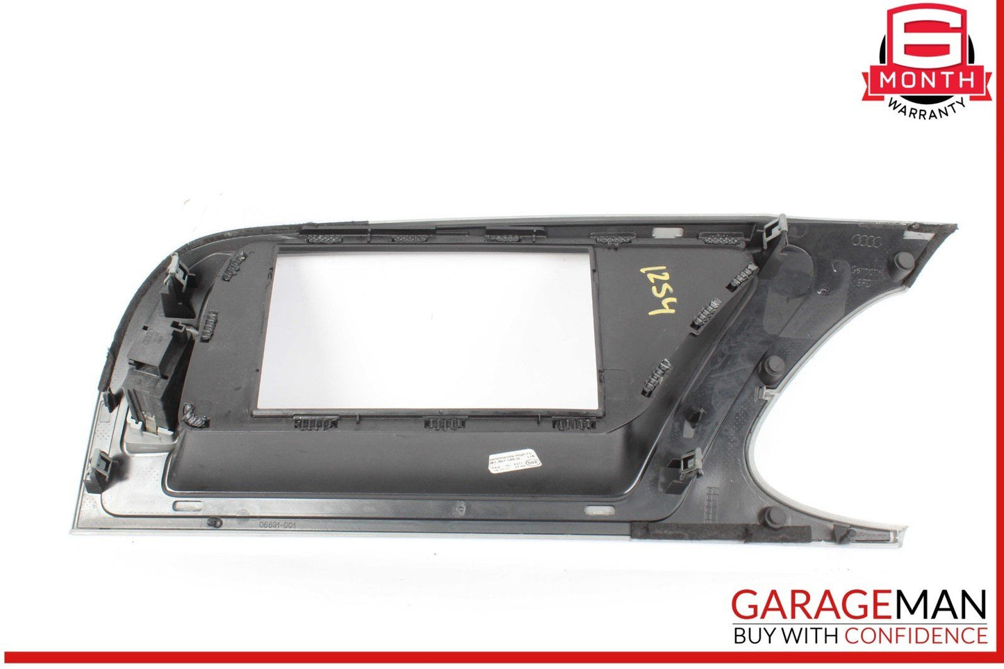 09-12 Audi S4 Front Center Dash Dashboard Display Trim Bezel 8K1857186H OEM