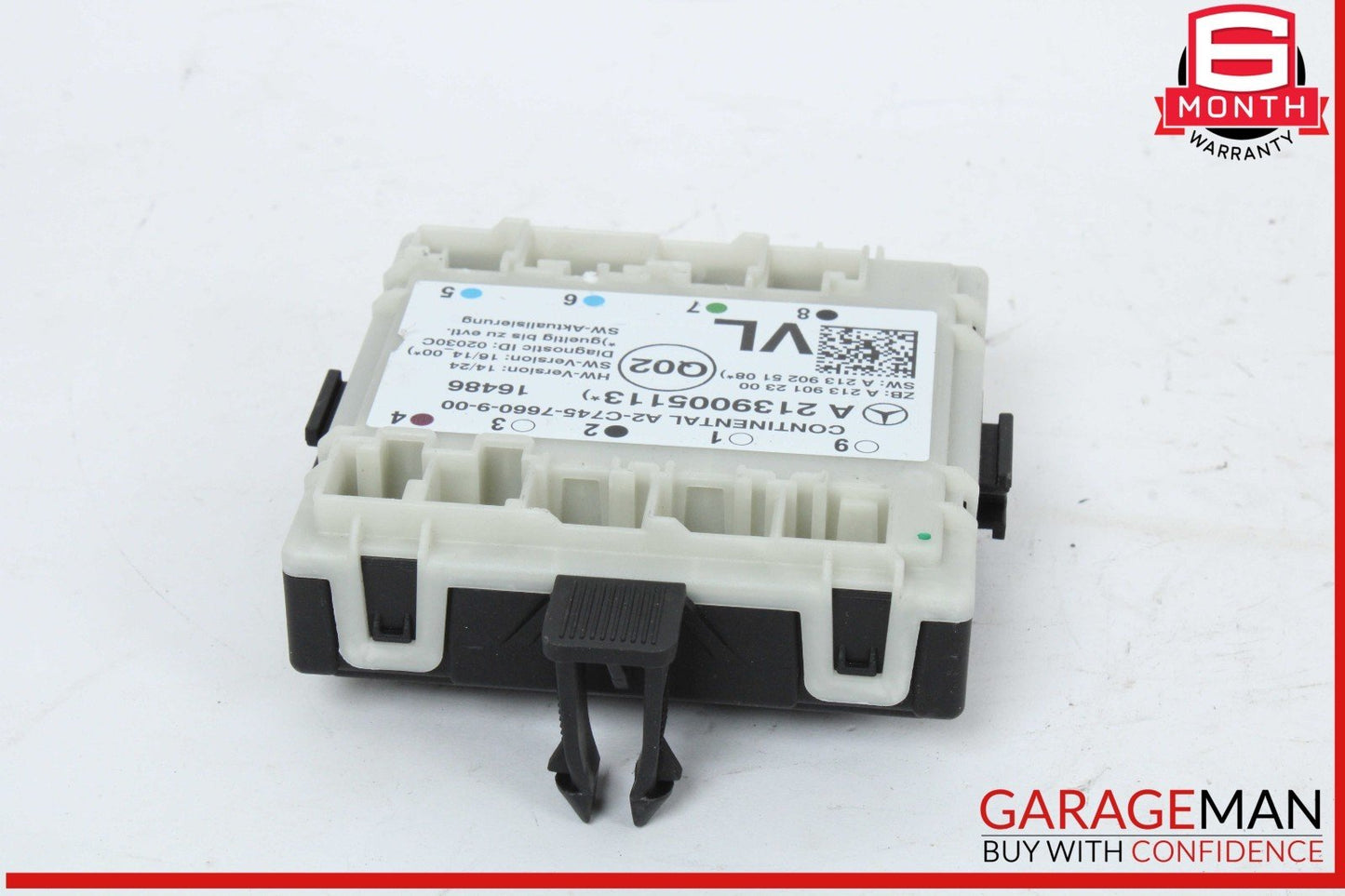 17-19 Mercedes W213 E300 E400 Front Left Side Door Control Module Unit OEM