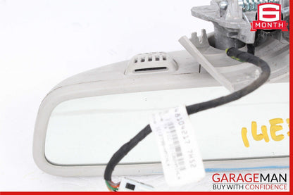 10-16 Mercedes GLK350 E350 E550 Front Interior Rear View Mirror Assembly Grey