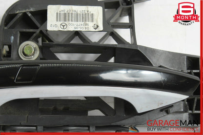 07-13 Mercedes W221 S550 Rear Left Side Keyless Go Door Handle Assembly Black