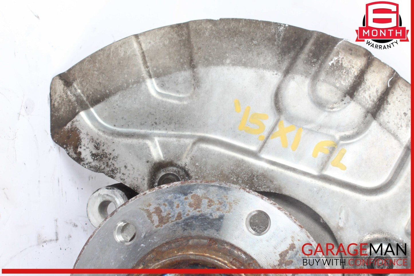 12-15 BMW X1 Front Left Driver Side Spindle Knuckle Wheel Hub 6861205 OEM