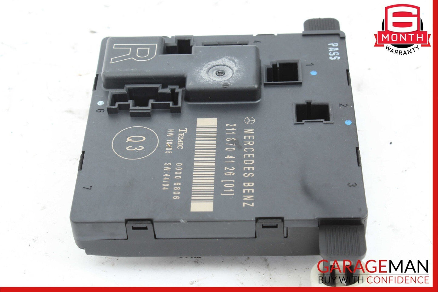 03-09 Mercedes W211 E350 E550 E63 AMG Rear Right Side Door Control Module Unit