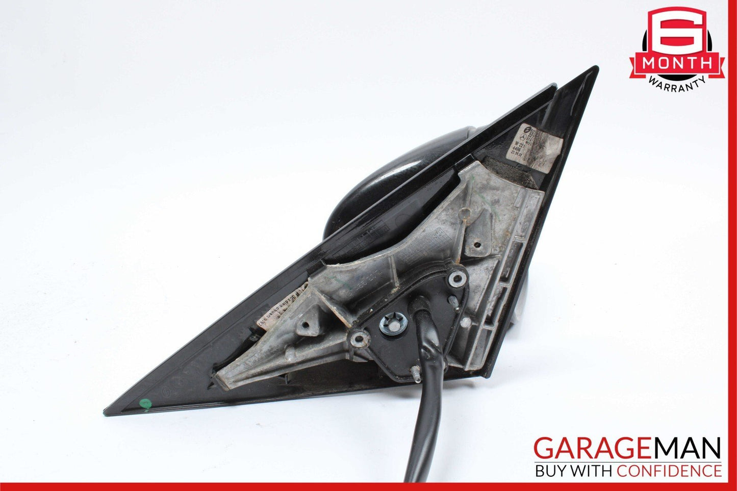 07-09 Mercedes W221 S550 S600 Right Side Mirror Door Rear View Black OEM
